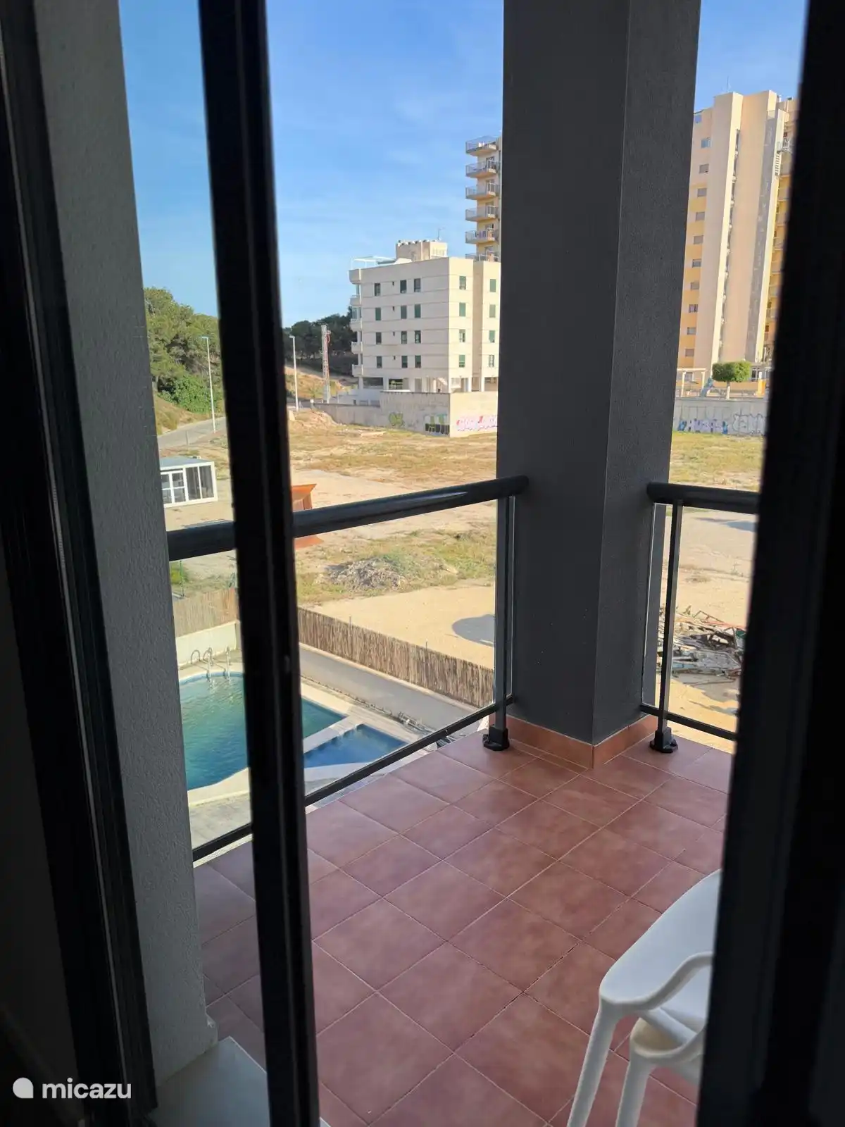 Balcon à l’arrière