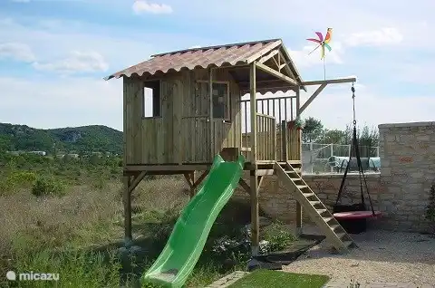 Playhouse in the garden.
