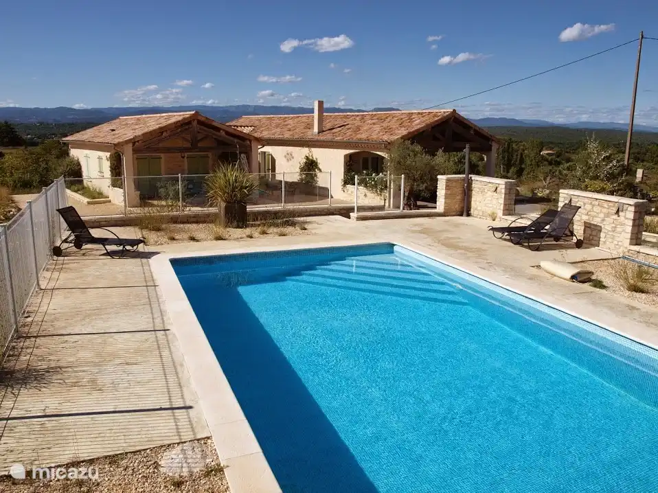 From the swimming pool 5x10 meters a fantastic view.