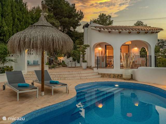 Maison de Vacances Espagne, Costa Blanca, Calpe - maison de vacances Luxe 6p. villa avec piscine privée !