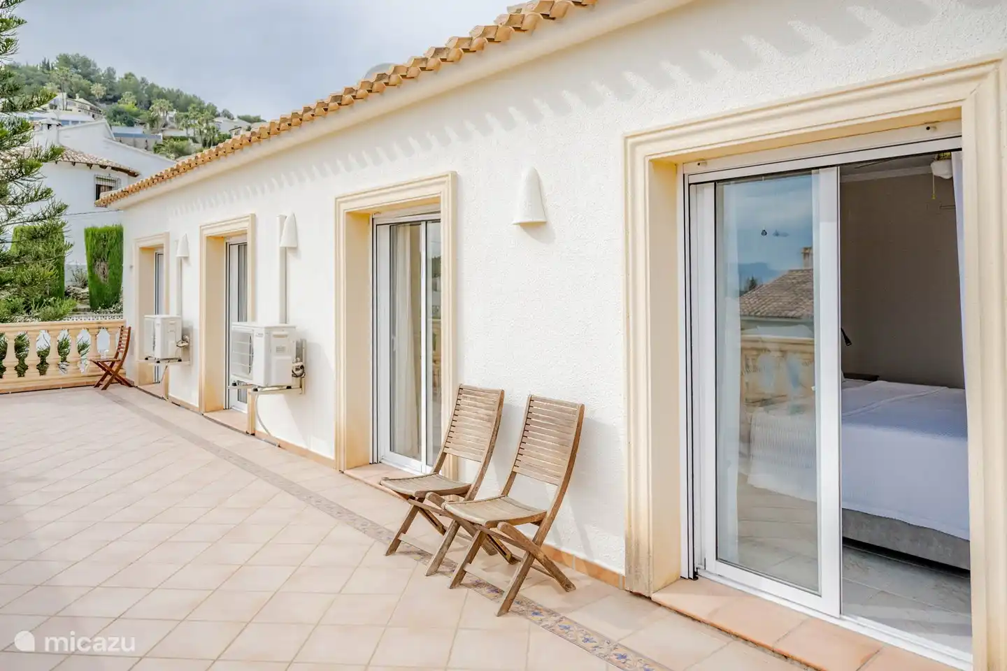 Terrasse im 1. Stock