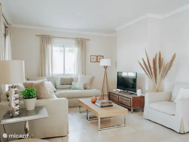 Casa Gorriones Moraira en España, Costa Blanca, Moraira - villa Sala de estar - Rincón de TV