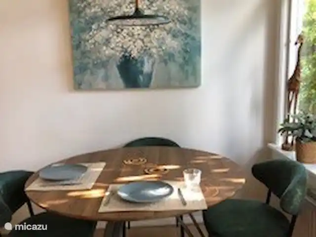 vakantiehuis huren in Nederland, Noord-Holland, Bergen – De Lijster eethoek