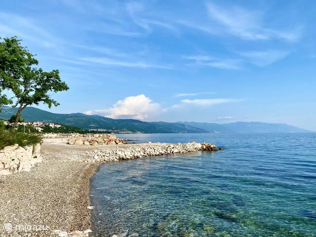 5 Minuten zu diesem Strand