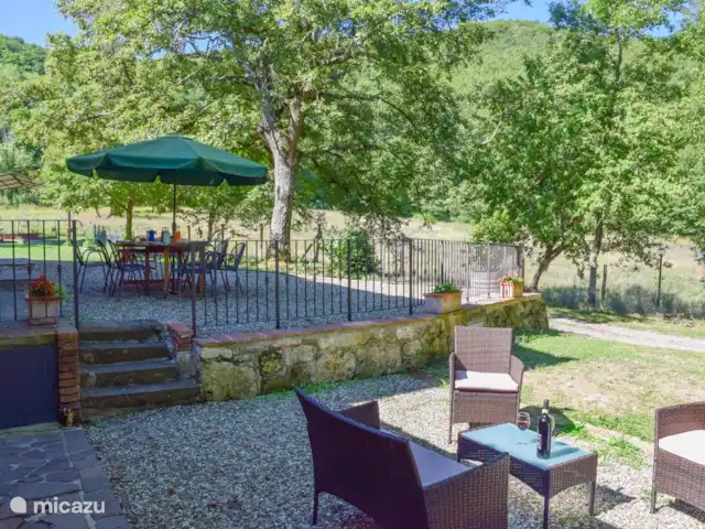 Viaje a la ciudad, Italia, Toscana, Sarteano, villa Casa con piscina privada en el sur de la Toscana