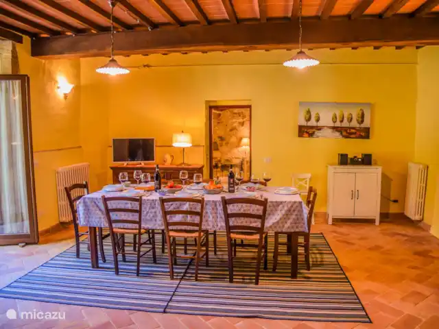 Viaje a la ciudad, Italia, Toscana, Sarteano, villa Casa con piscina privada en el sur de la Toscana