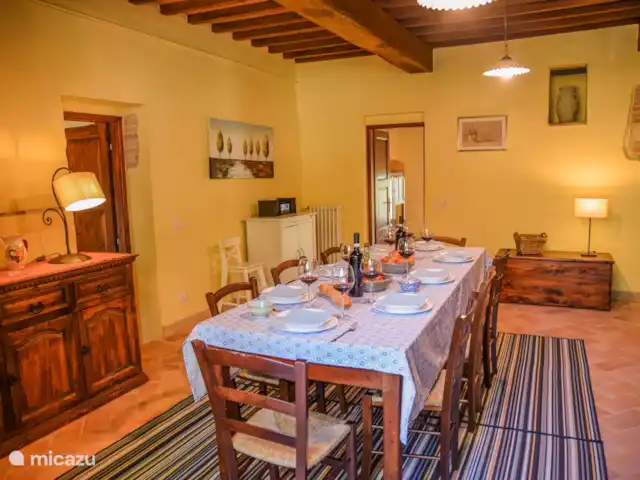 Viaje a la ciudad, Italia, Toscana, Sarteano, villa Casa con piscina privada en el sur de la Toscana