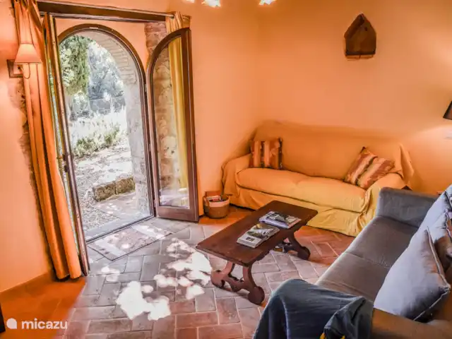 Viaje a la ciudad, Italia, Toscana, Sarteano, villa Casa con piscina privada en el sur de la Toscana
