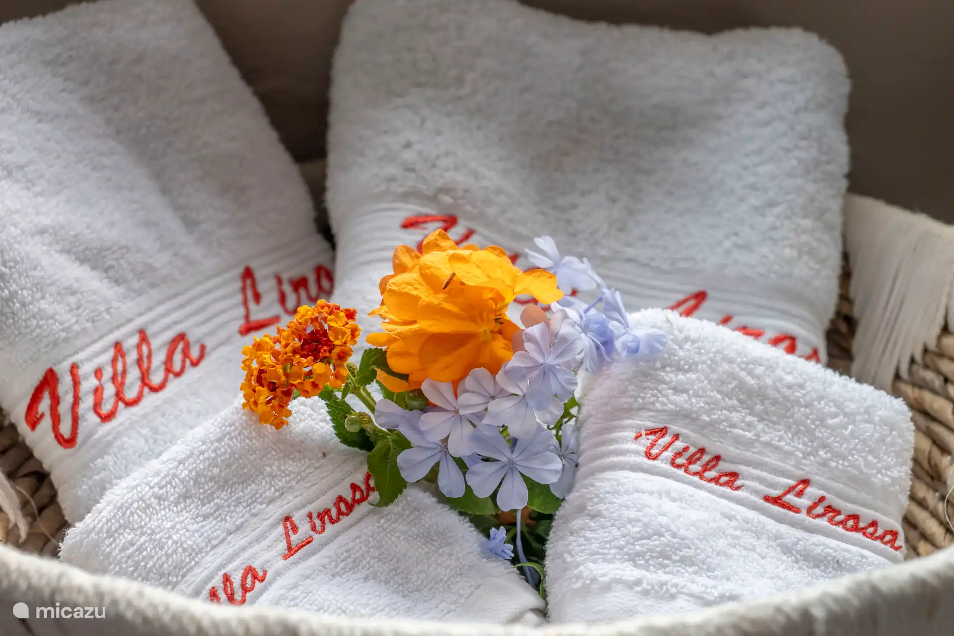 Personalisierte Handtücher von Villa Lirosa