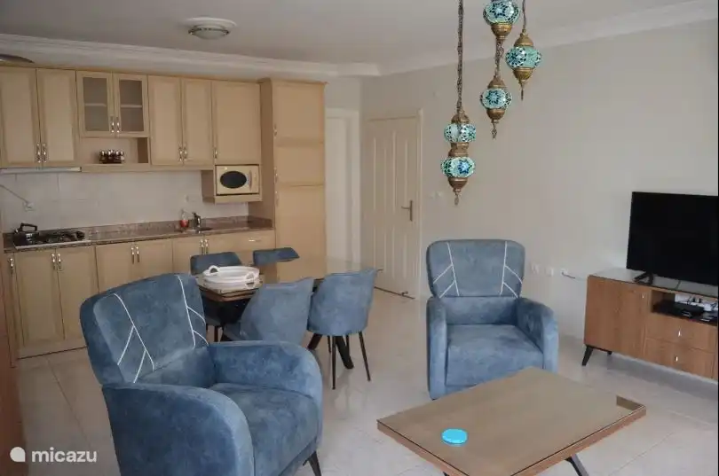 Onze keuken van alle gemakken voorzien.