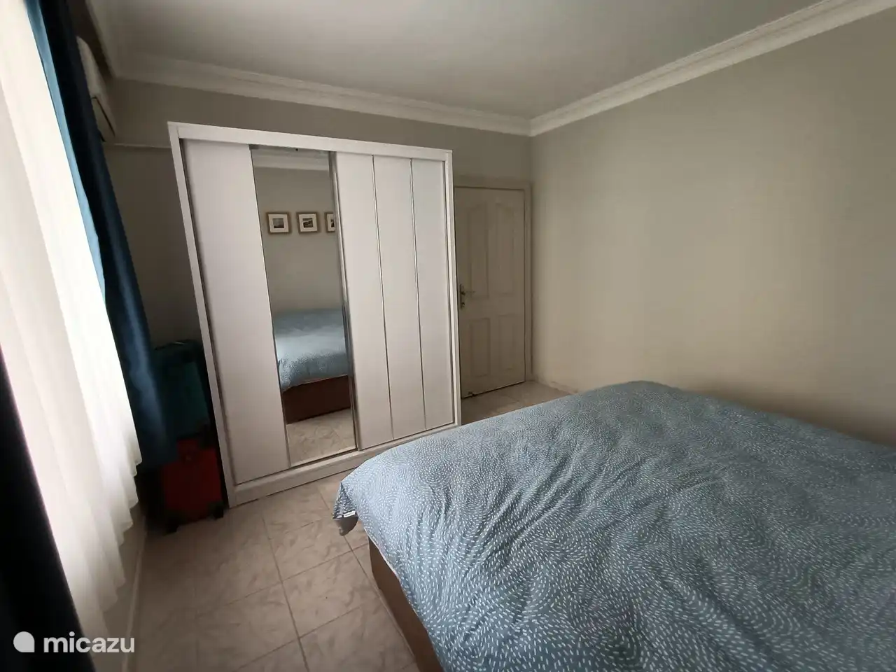 Deur van en naar slaapkamer