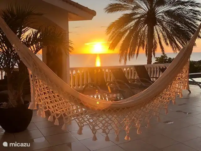 Villa Sol en Curazao, Bandabou (oeste), Coral Estate, Rif St.Marie - villa Hamaca con vista al Mar Caribe
