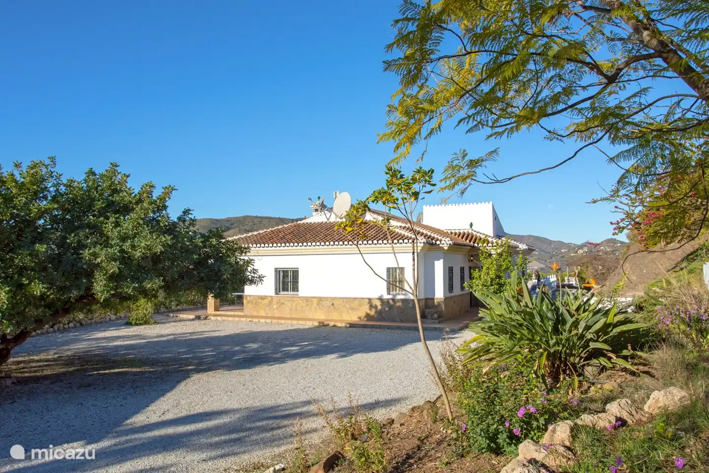 Geräumige Einfahrt mit ausreichend Parkmöglichkeiten.