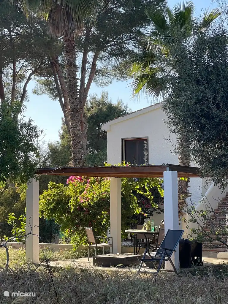 Terrasse hinter dem Weißen Haus