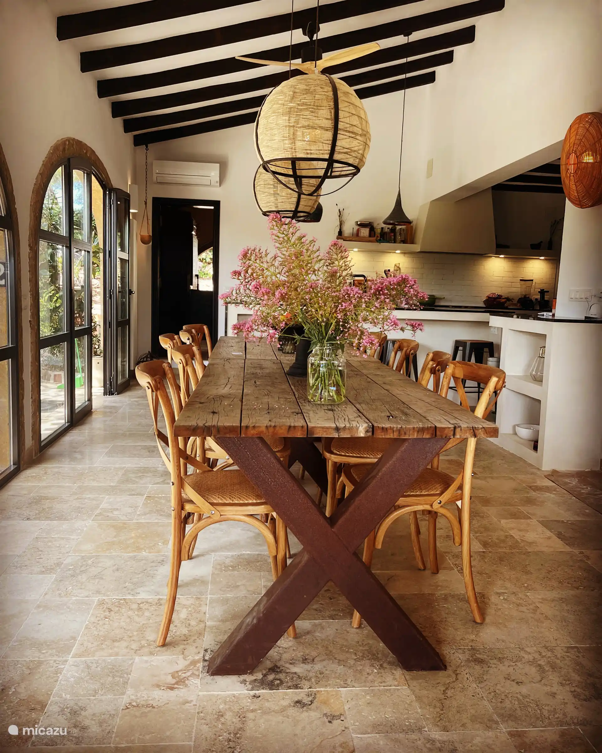 Große Küche kann optional gemietet werden 