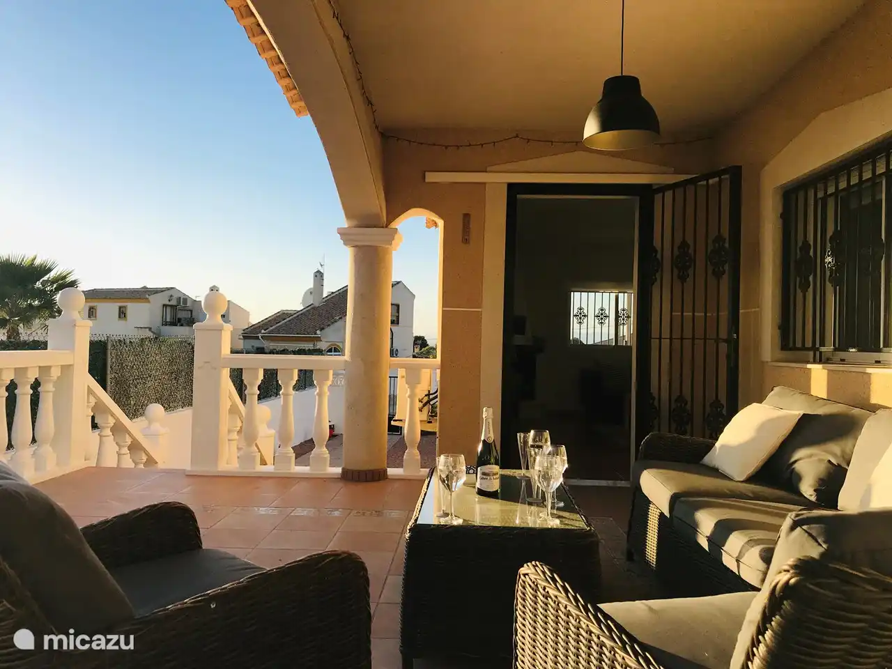 Casa Viva la Vida terrasse supérieure avec vue