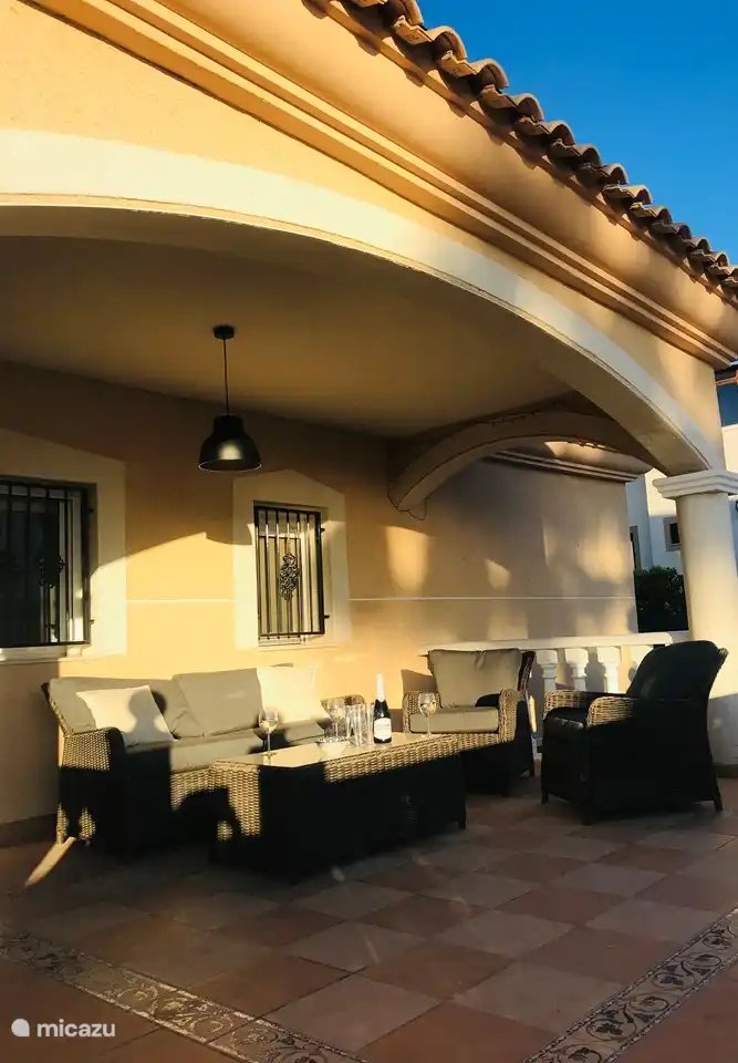 Casa Viva la Vida terrasse supérieure avec salon