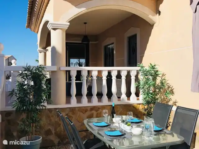Casa Viva La Vida | Espagne, Costa Blanca, San Fulgencio La Marina - villa Casa Viva la Vida table à manger de la terrasse du rez-de-chaussée