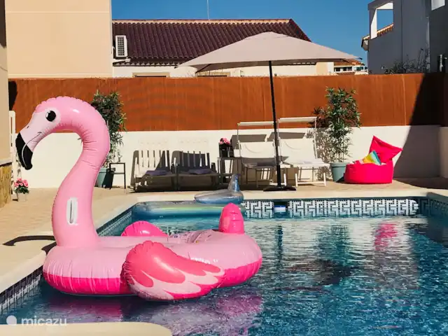 Casa Viva La Vida | Espagne, Costa Blanca, San Fulgencio La Marina - villa Piscine et transats Casa Viva la Vida