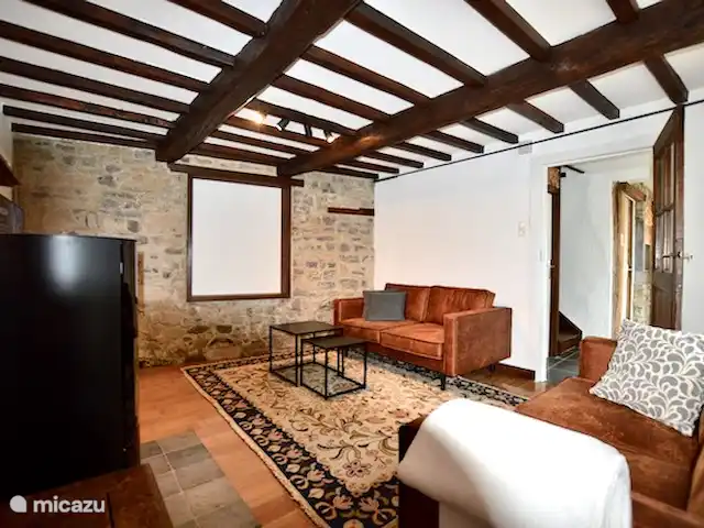casa vacacional en Bélgica, Ardenas, Durbuy – Casa Borlon sala de estar