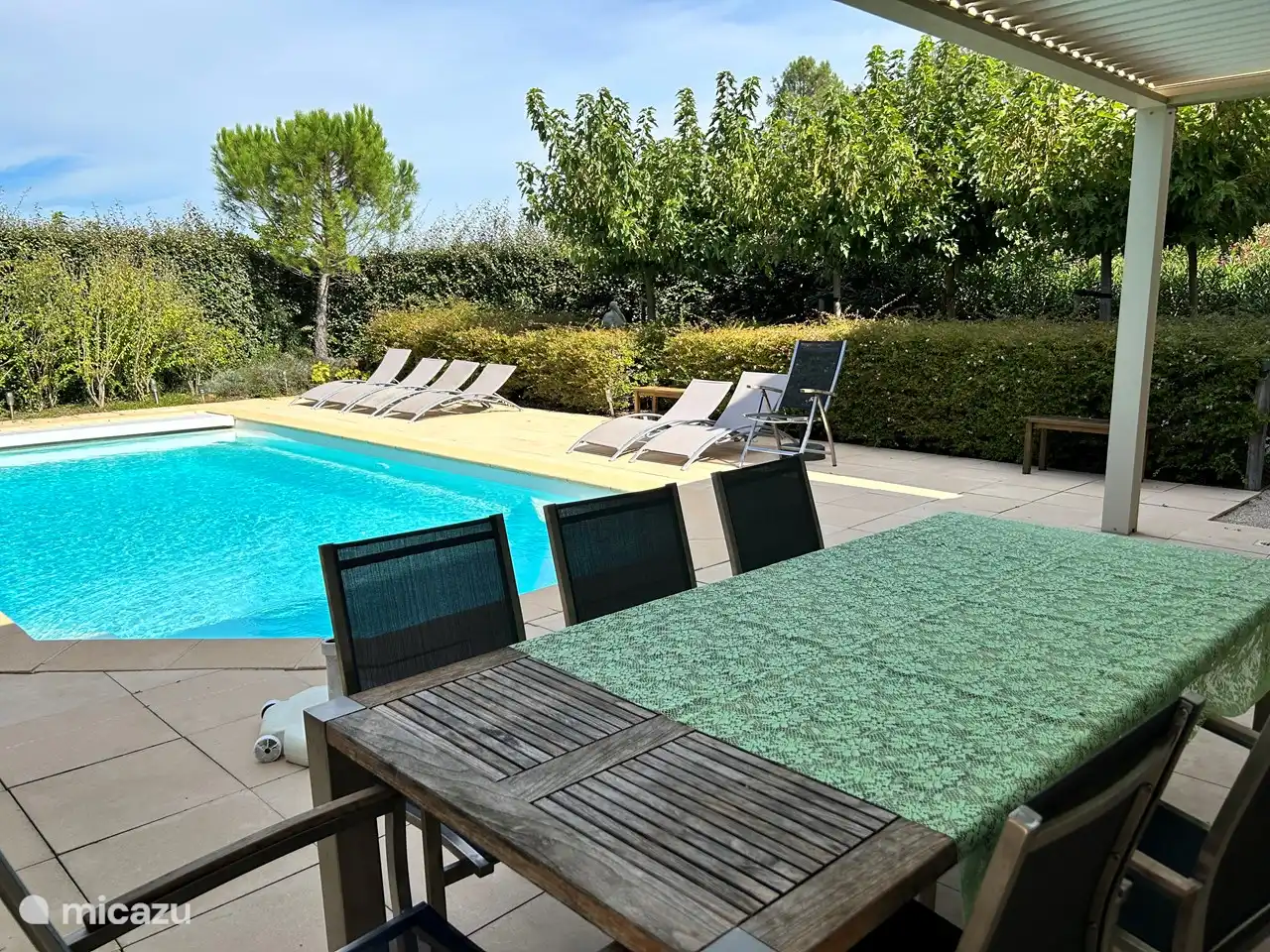 Hinterhof abschließbar und viel Privatsphäre