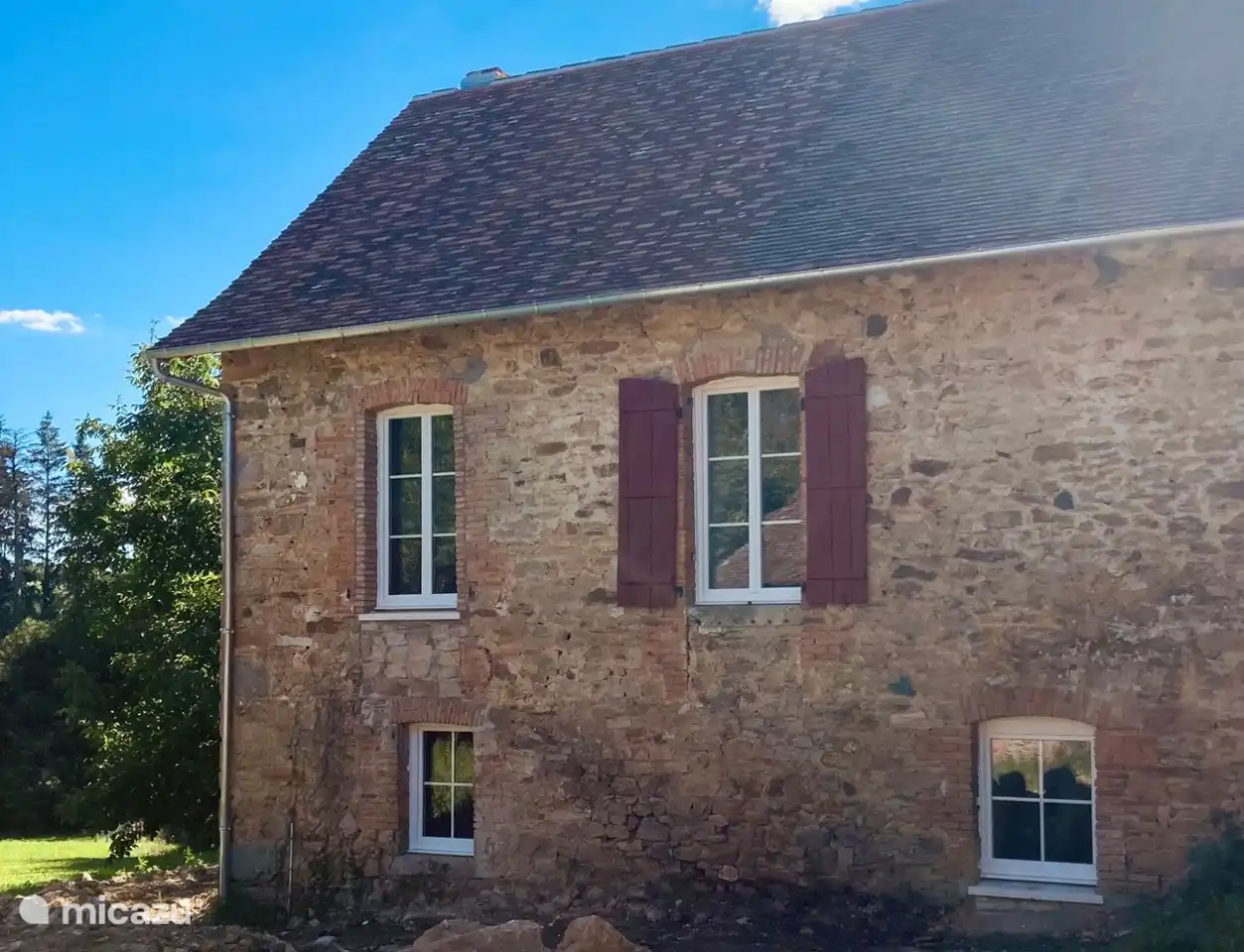 Die Rückseite von Maison Dulice. 