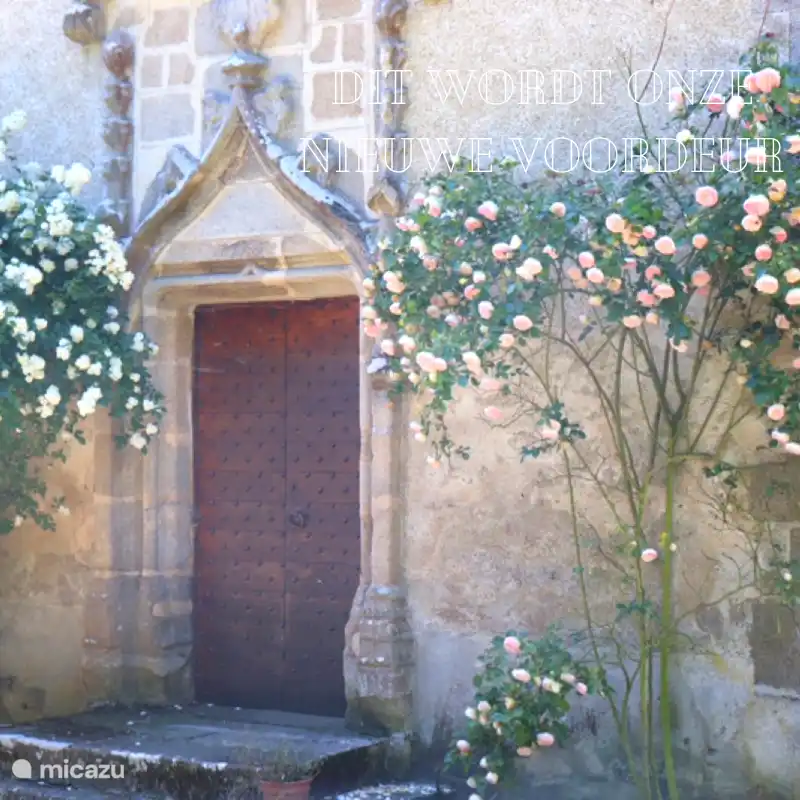 Die Eingangstür des Schlosses