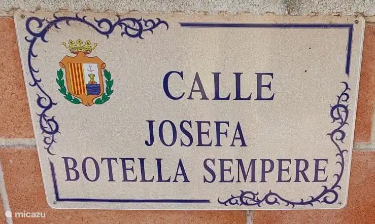 Straße, in der sich die Wohnung befindet