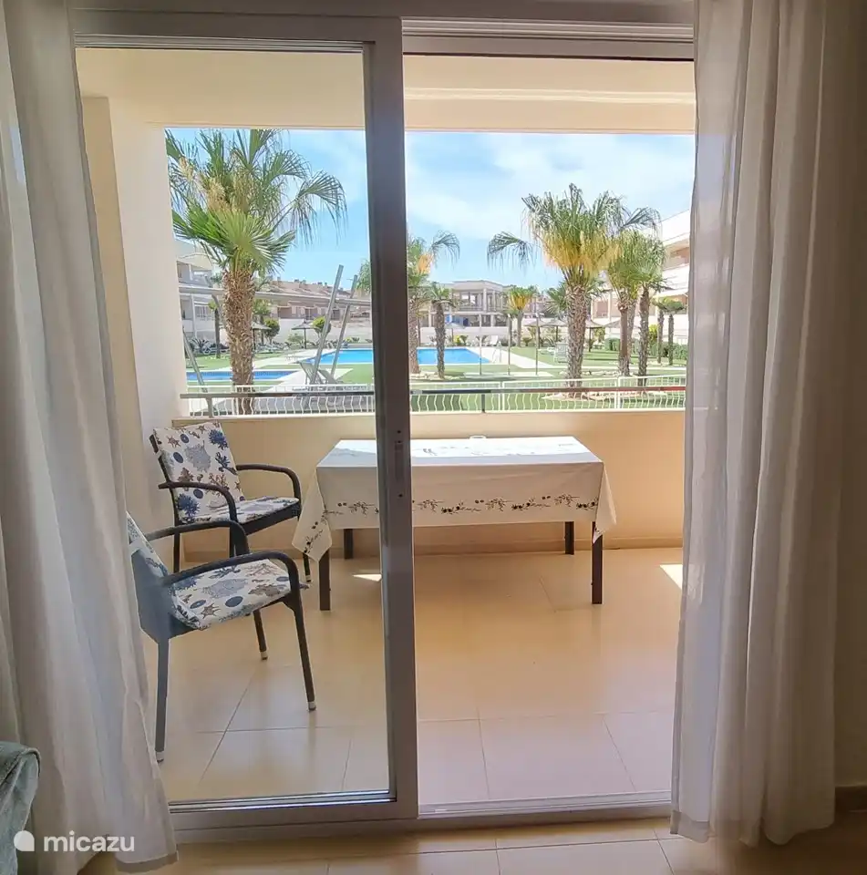 Blick aus dem Wohnzimmer