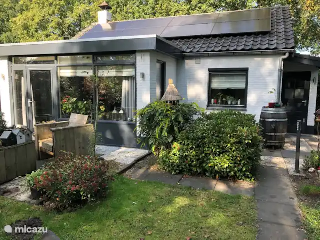 Boshuisje - Nature, Golf & Wellness | Pays-Bas, Brabant-Septentrional, Oosterhout - maison de vacances Terrasse de la maison