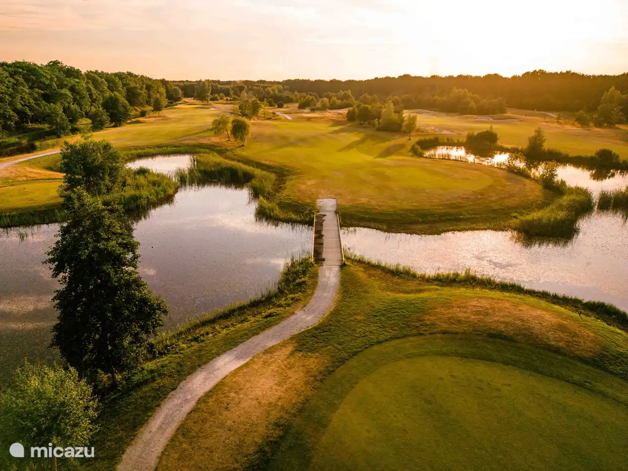 Luftaufnahme des Anwesens