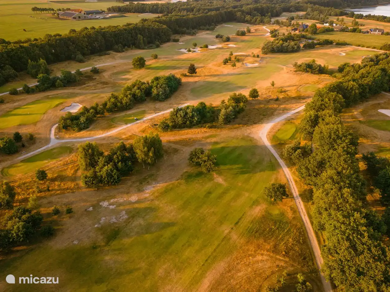 Luftaufnahme des Anwesens