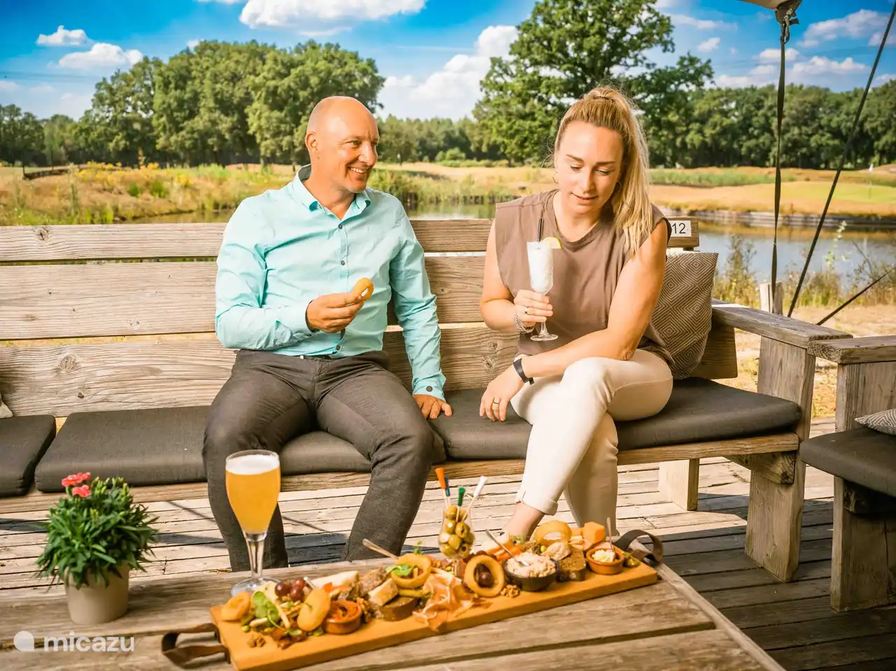 Terrasse des Landgoed Bergvliet