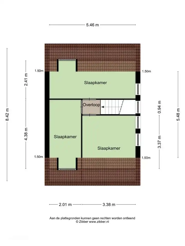 Dies ist der Grundriss der ersten Etage.