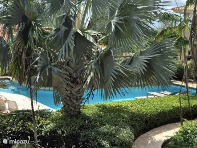 Cocobana18 huren in Curaçao, Banda Ariba (oost), Cas Grandi - appartement uitzicht vanaf de porche