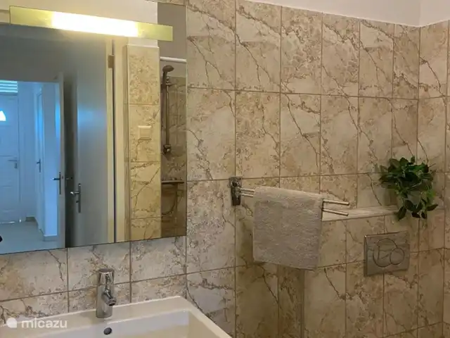 Cocobana18 huren in Curaçao, Banda Ariba (oost), Cas Grandi - appartement gasten toilet.