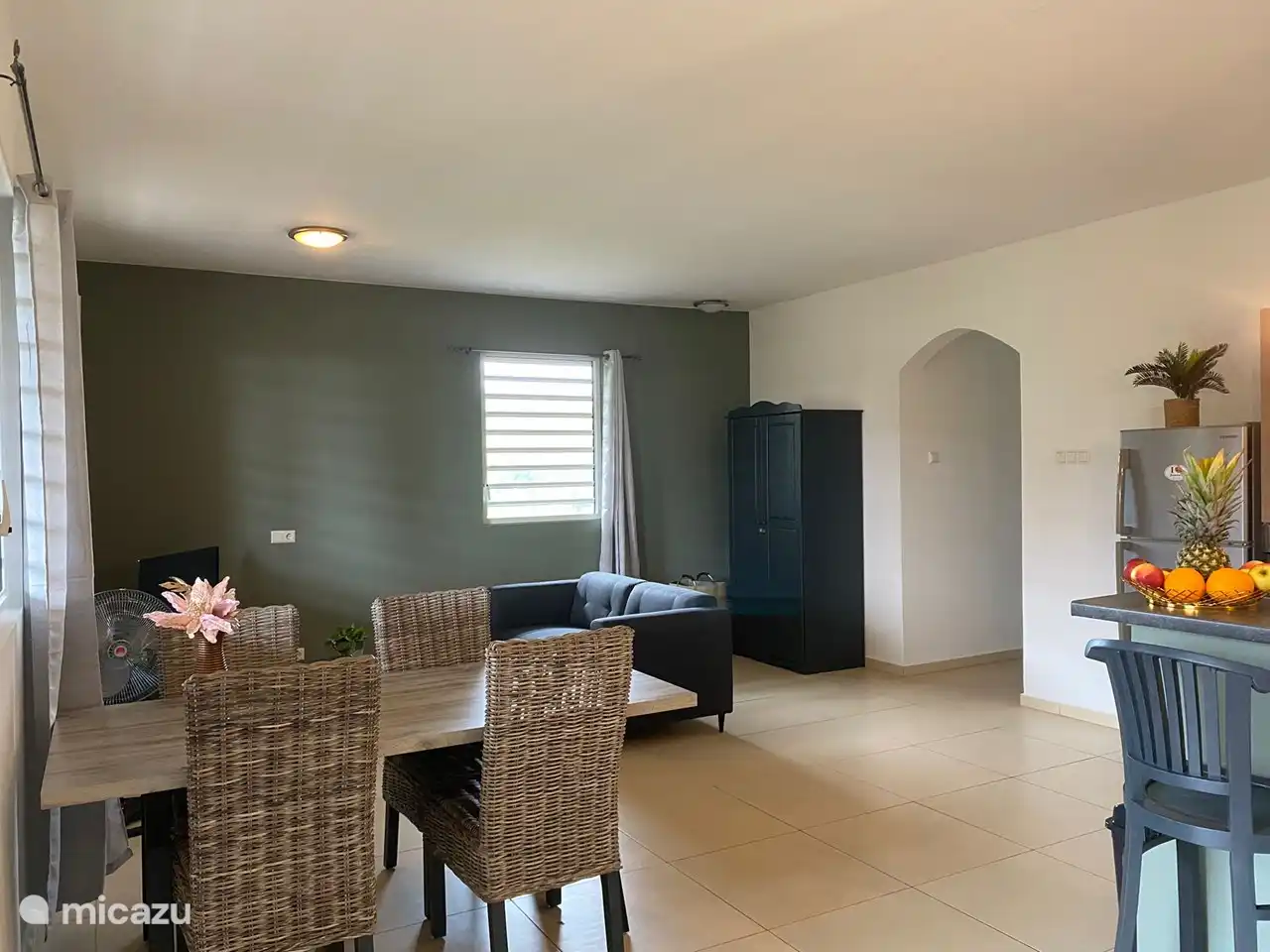 descripción general de la sala de estar