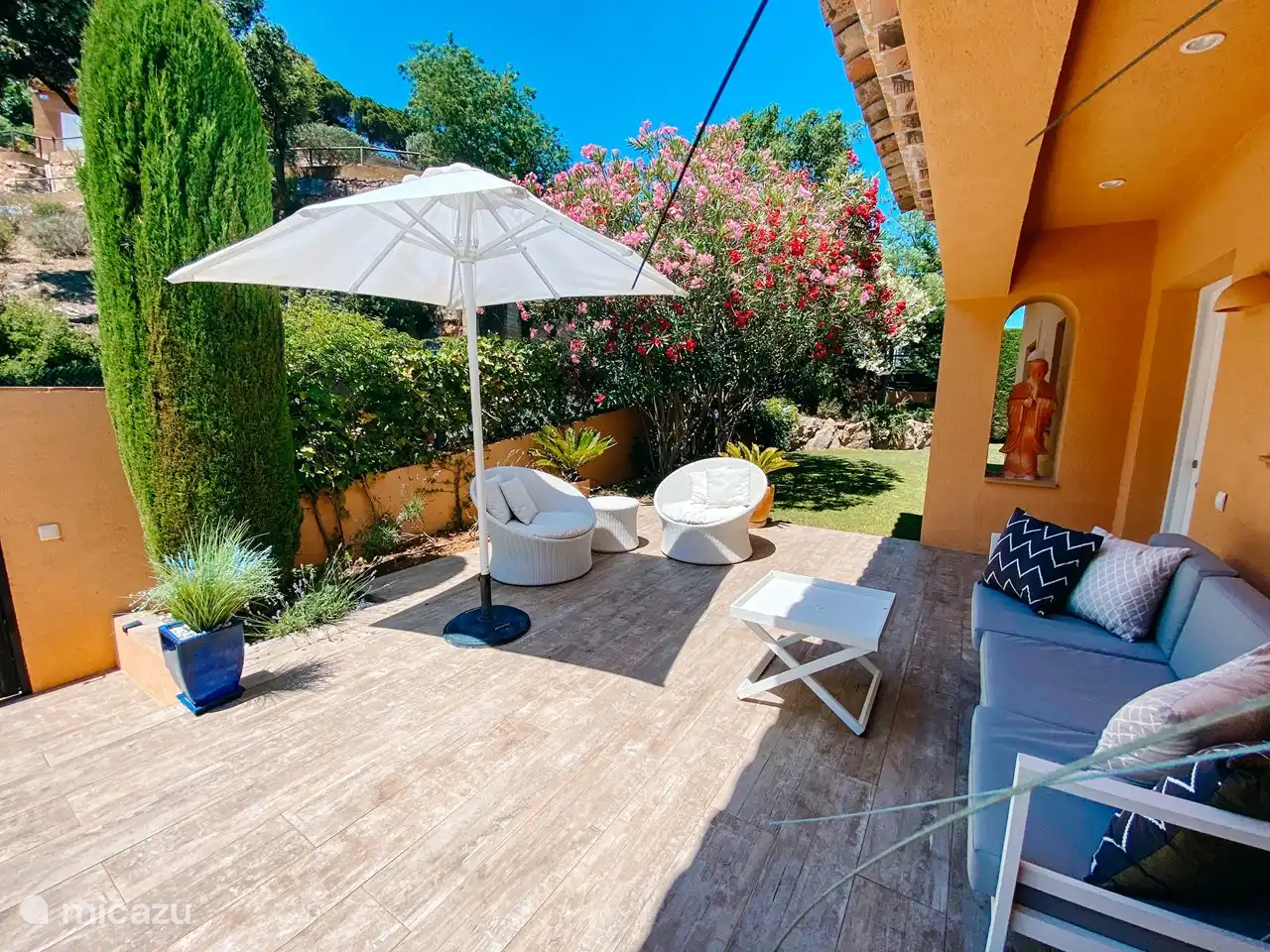 Terrasse Ferienhaus Begur