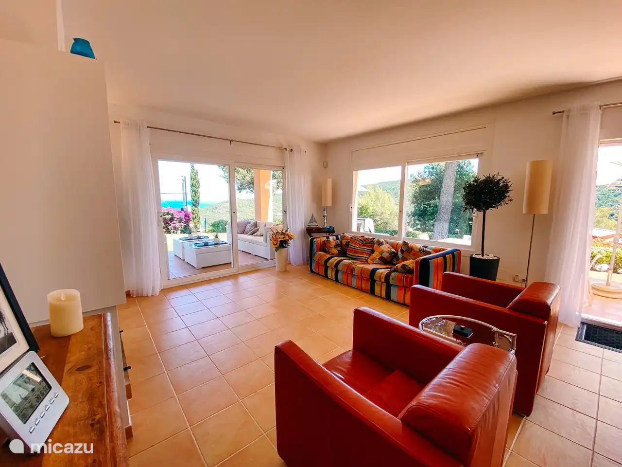 Wohnzimmer Ferienhaus Begur