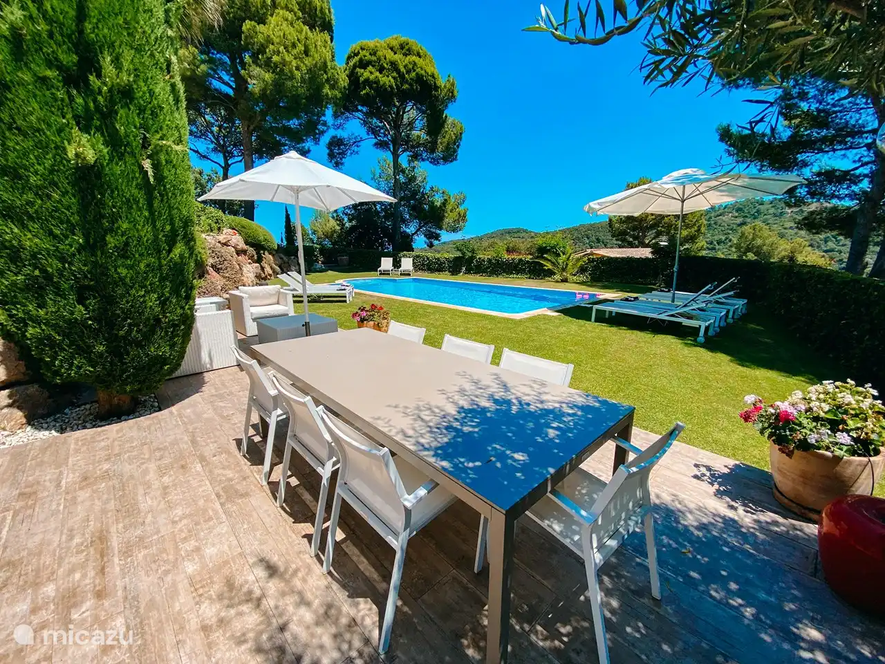 Swimmingpool Ferienhaus Begur