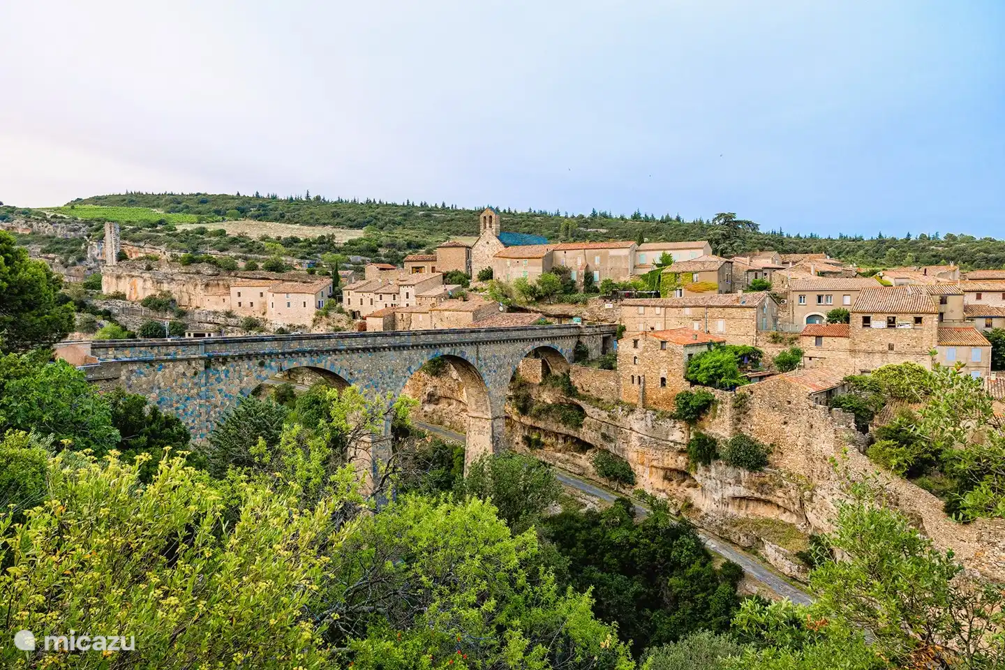 Ville forteresse cathare de Minerve.