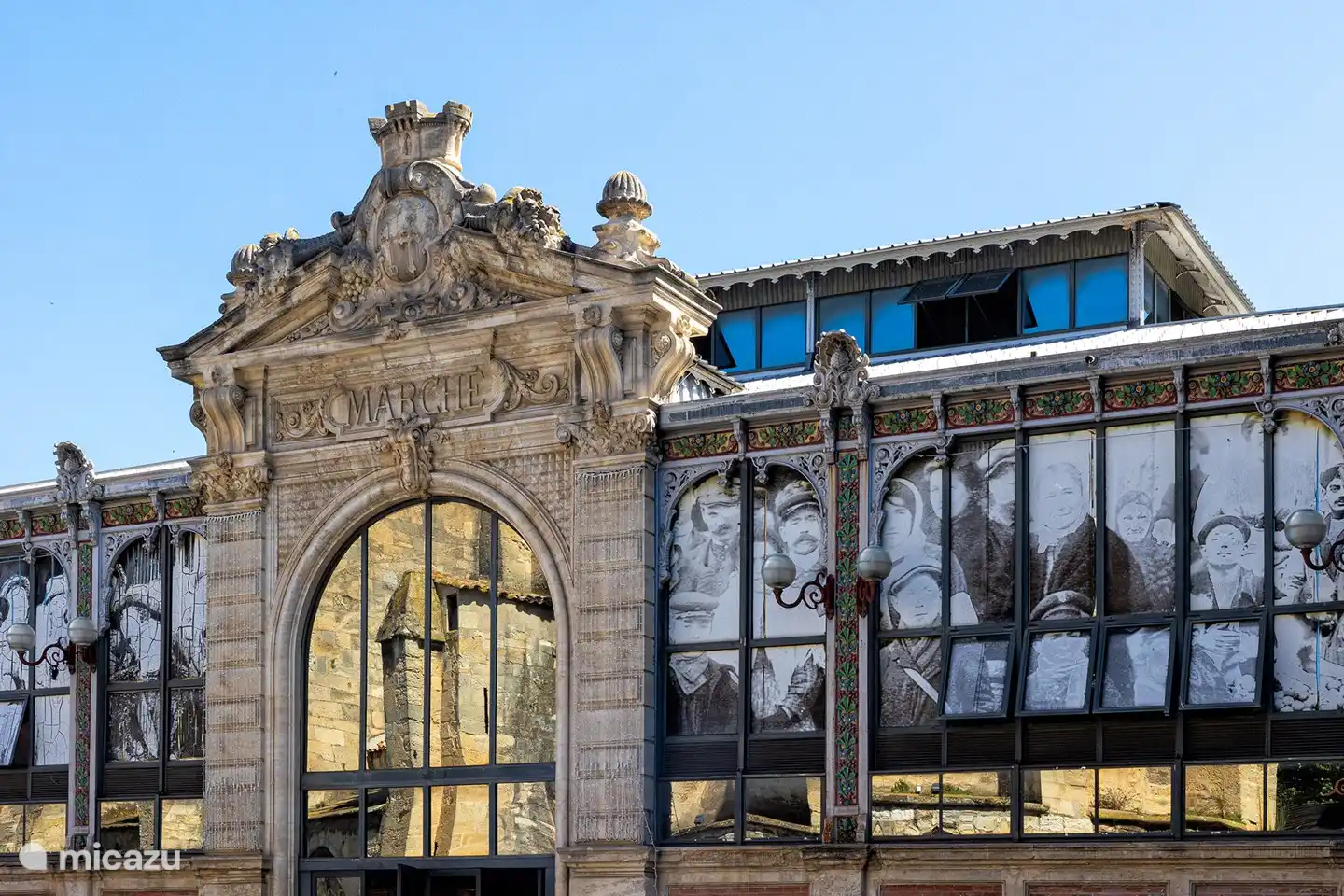Beau marché couvert à Narbonne