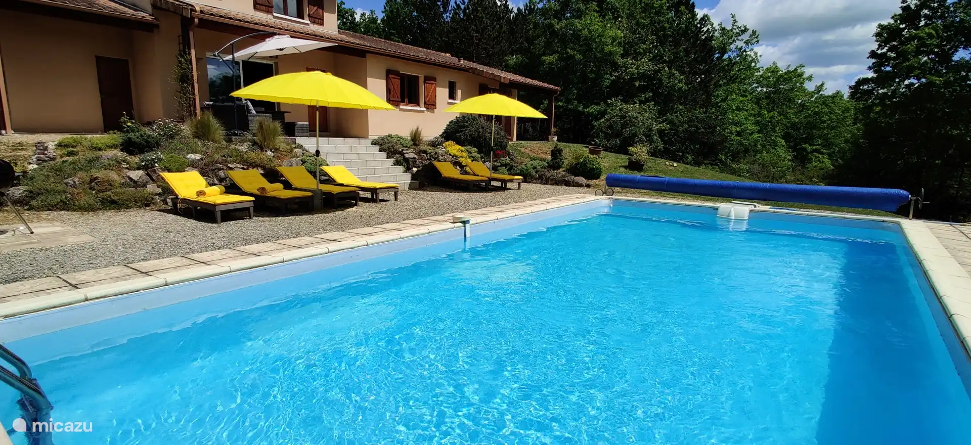 Swimming, sunbathing, relaxing....