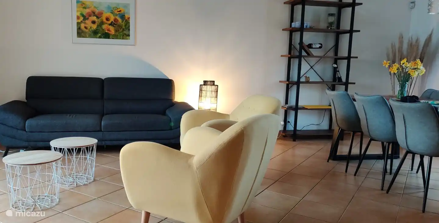 It is also pleasant to relax in the evening.