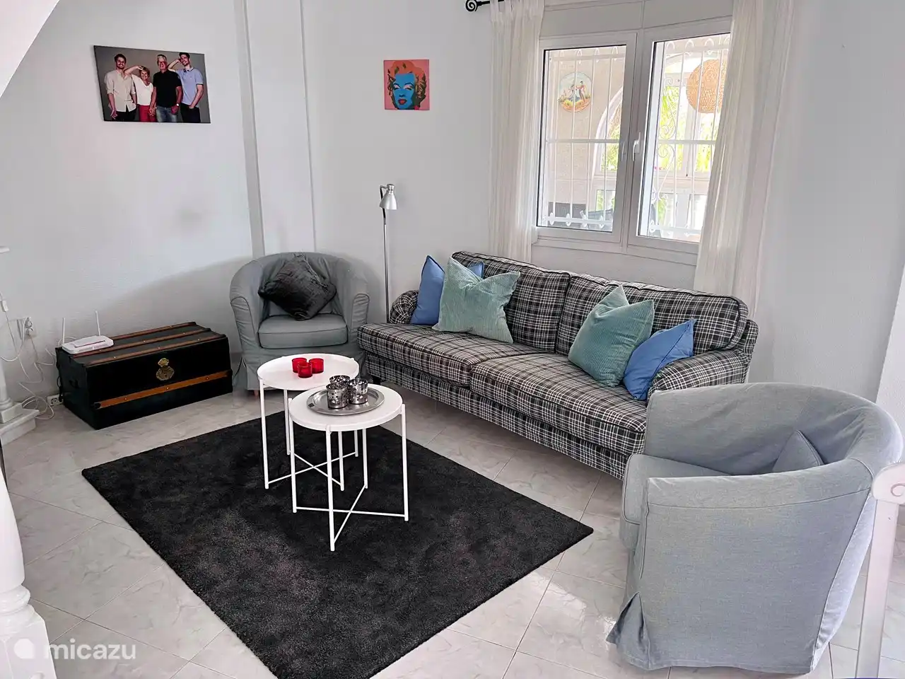 Wohnzimmer im Erdgeschoss.