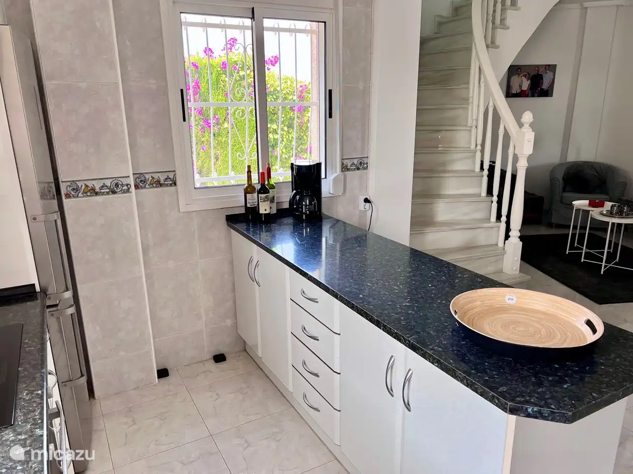 Küche im Erdgeschoss.