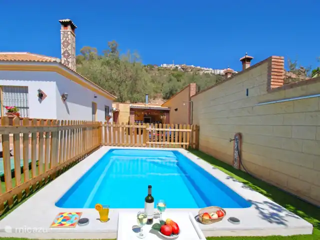 Villa la Pendolera | Espagne, Costa del Sol, Comares - villa Nous avons clôturé séparément notre piscine pour la sécurité des enfants et des animaux domestiques.