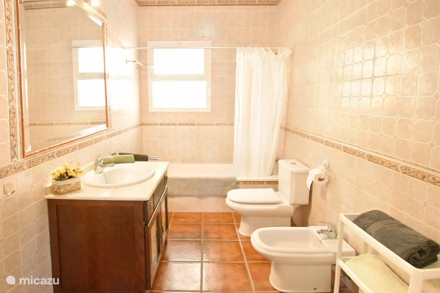 Buitenlicht en ruimte is heel belangrijk in La Pendolera. 