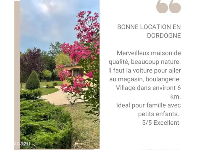 Maison Saint-Blaise pour familles | France, Dordogne, Rampieux - maison de vacances Bilan de juillet/août 2023