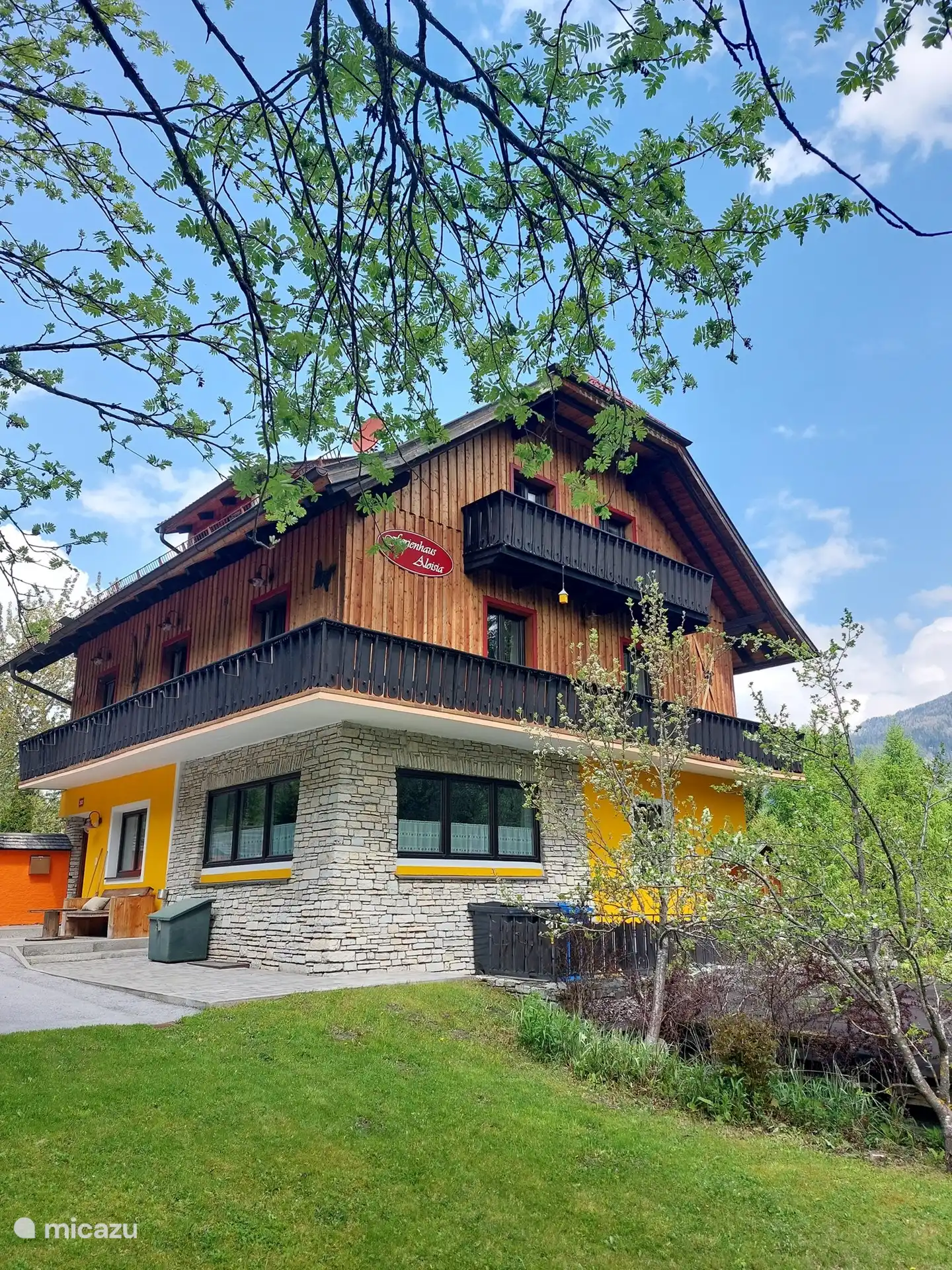 Haus Aloisia in de zomer